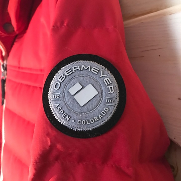 Obermeyer Ski Jacket "Tuscany II", 8 , RED - Picture 10 of 10